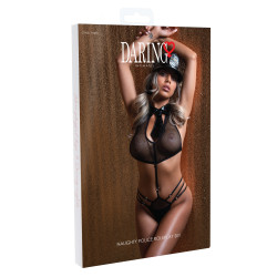 DARING Intimates Ensemble Police Woman Sexy Noir